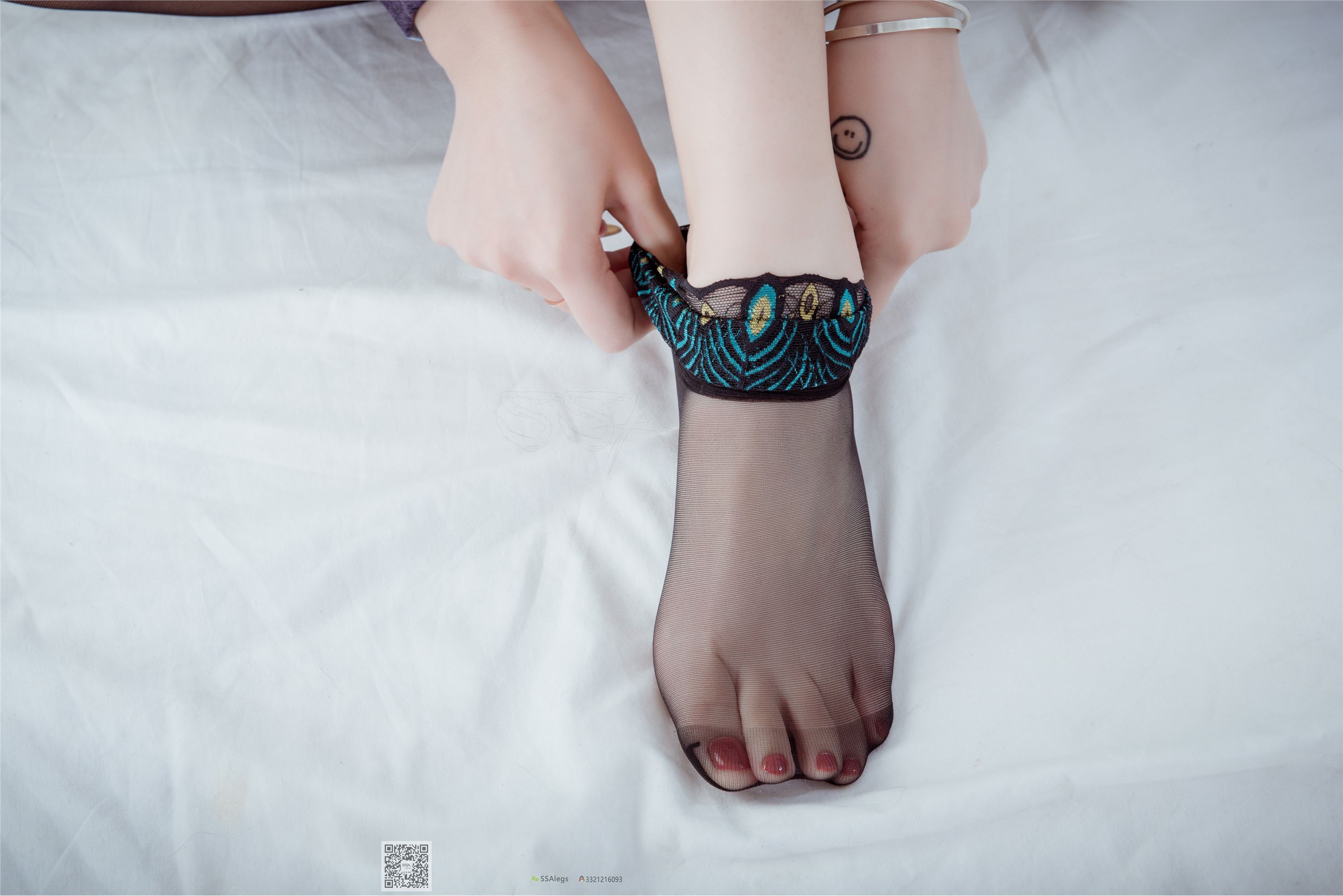 SSA丝社 NO.040 大大 孔雀翎丝袜